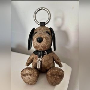 Authentic Coach X Peanuts Snoopy Bag Charm